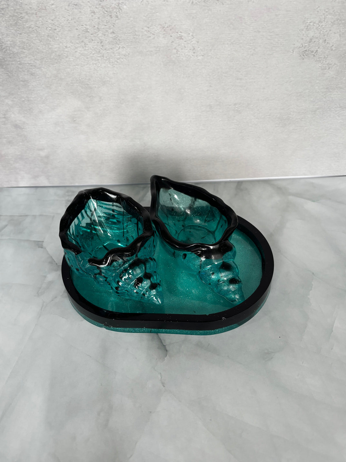 Coastal Shell Tray Set