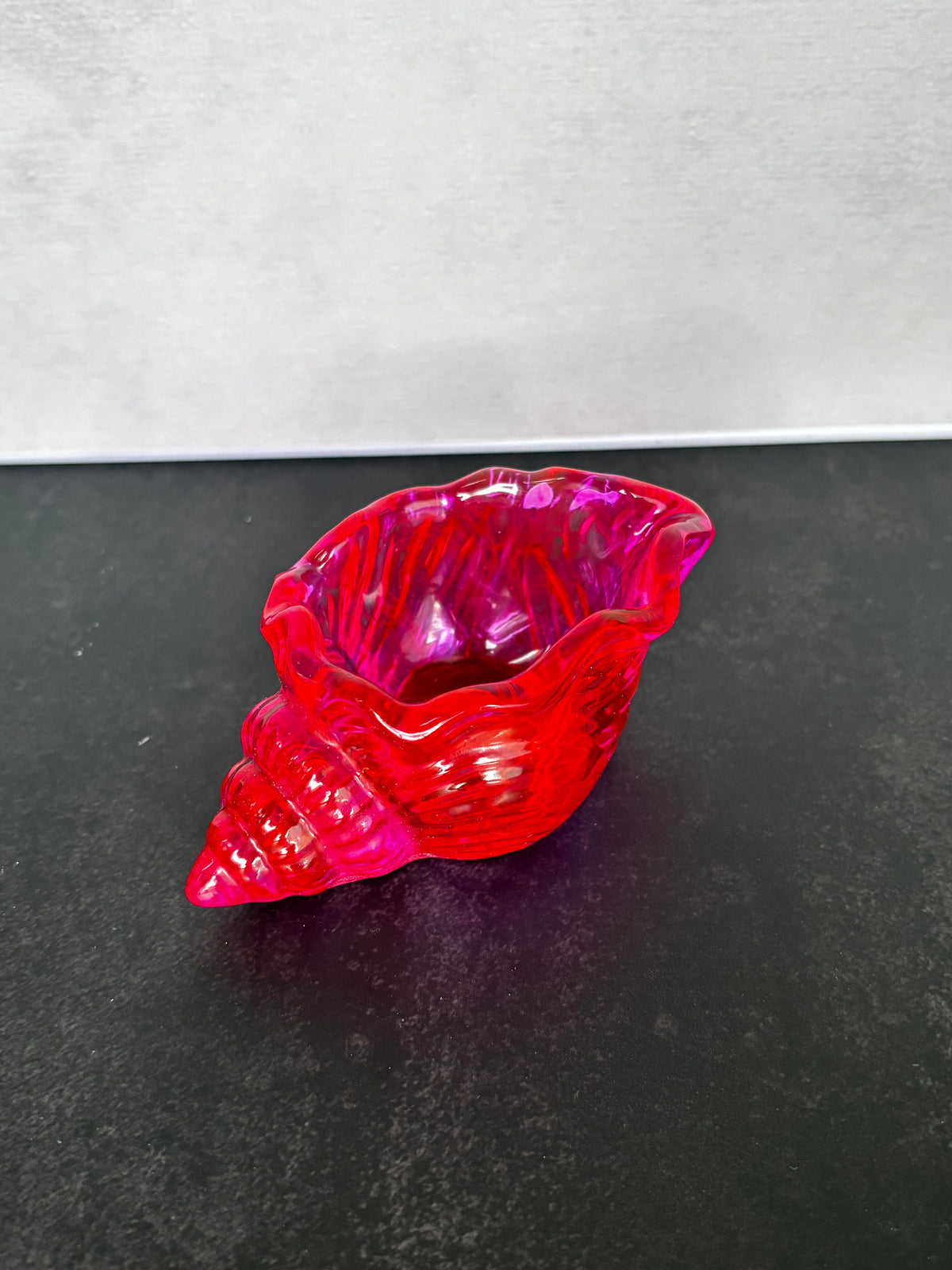 Sculpted Shell Trinket Dish - Resin