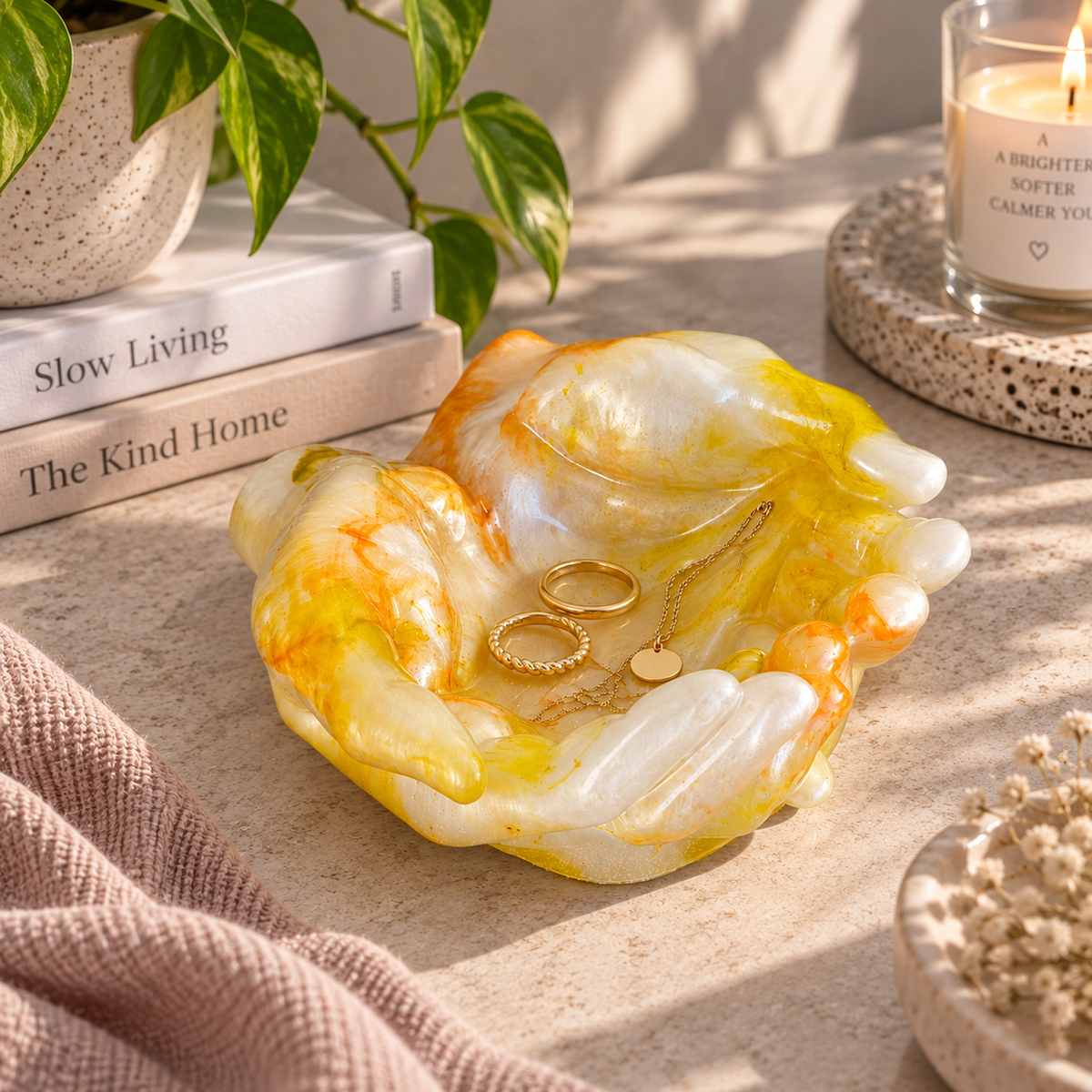 Sunlit Bloom Trinket Bowl