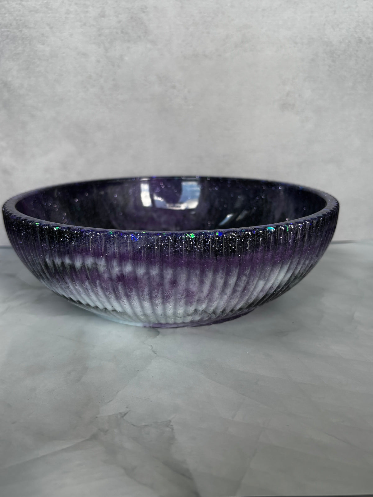 Ribbed Shimmer Bowl