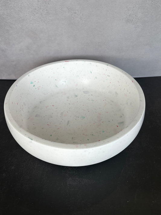 Confetti Terrazzo Bowl handcrafted terrazzo-inspired decorative bowl by Stillflow Creations