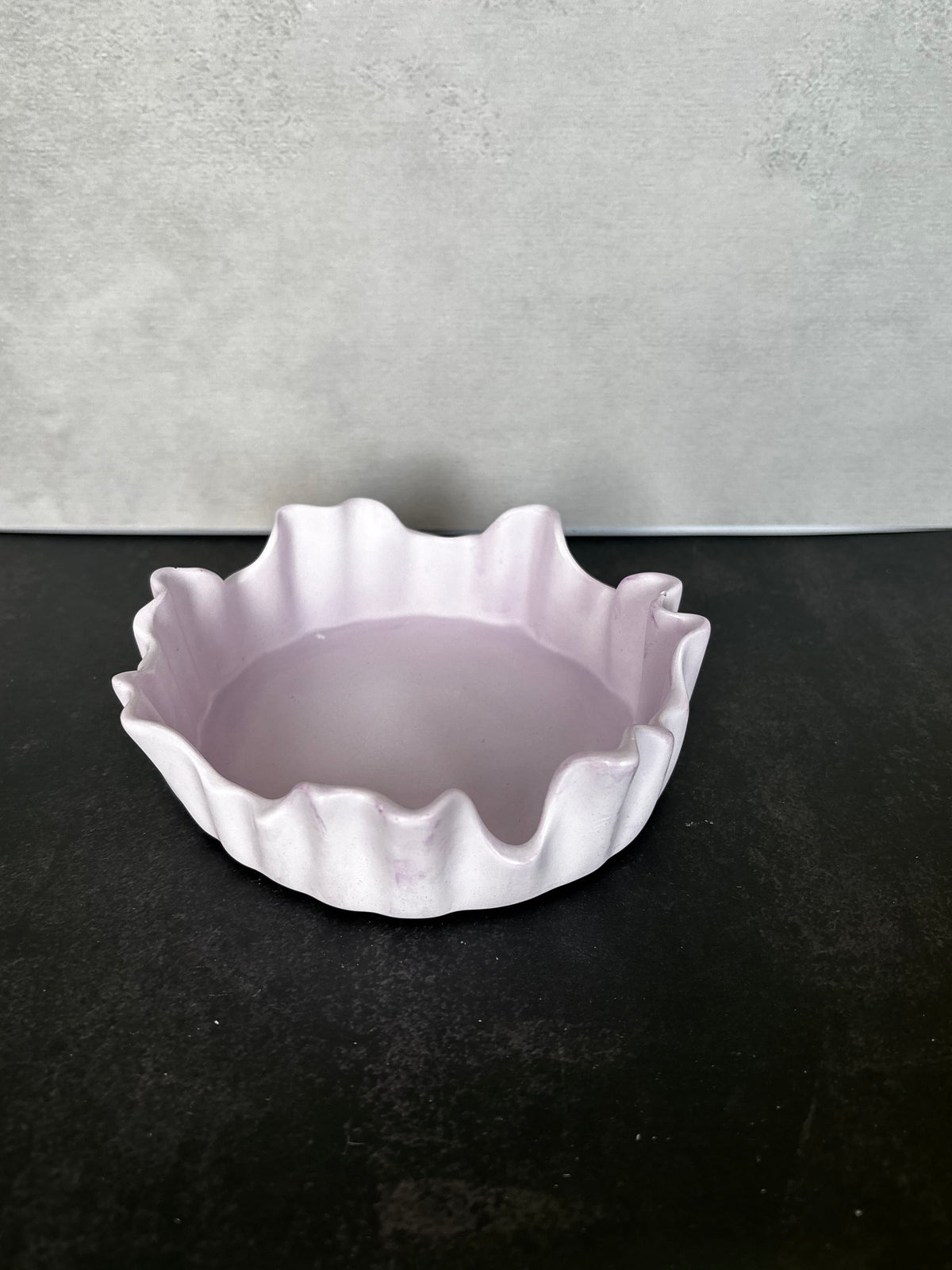 Ruffled Trinket Dish
