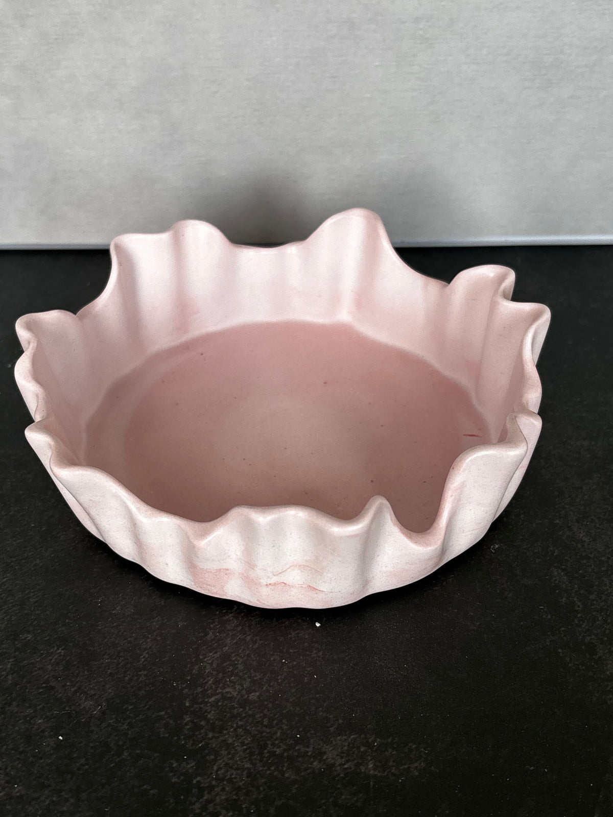 Ruffled Trinket Dish